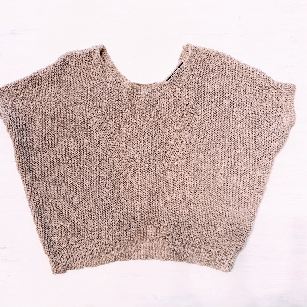 SWEET RAIN shirt sweater -size S